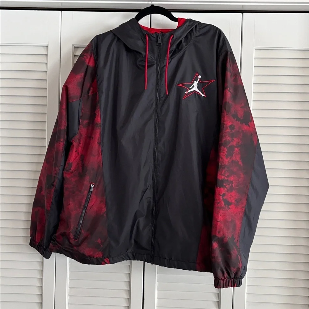 Nike Air Jordan Legacy AJ6 Full Zip Windbreaker Jacket Men's DD5233 NWT Size XL